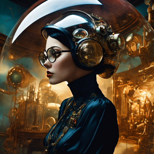 Crea un universo de videojuegos steampunk.