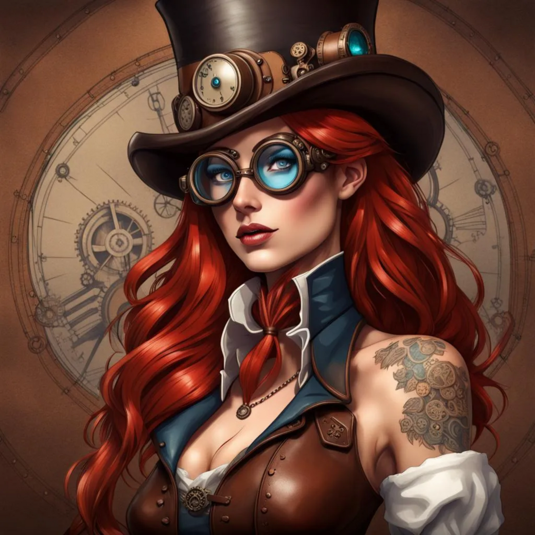 Cómo crear tu propio atuendo steampunk.