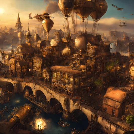 Aventuras steampunk en Minecraft: escenarios de rol