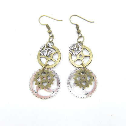 Pendientes steampunk Titania