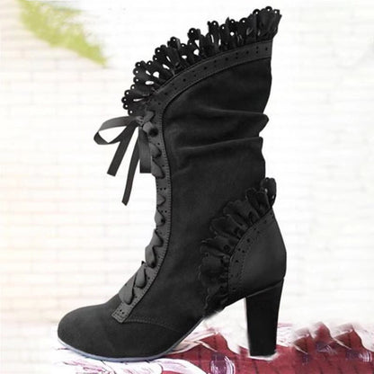 Botines Steampunk Obsidiana