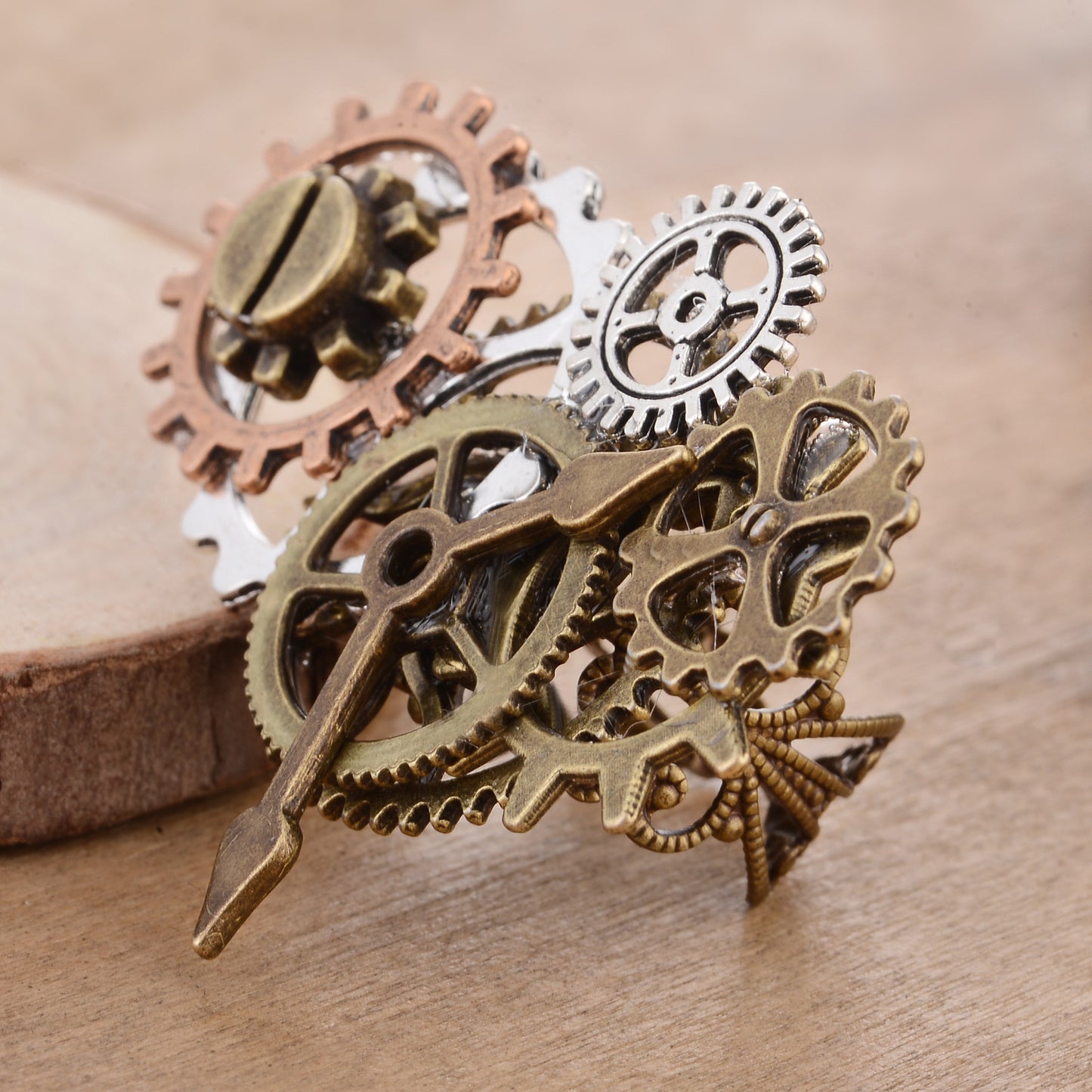 Mecanismo de anillo Steampunk