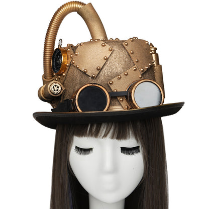 Sombrero steampunk futurismo