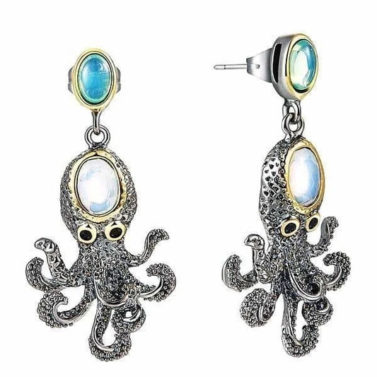 Pendientes Steampunk Pulpo