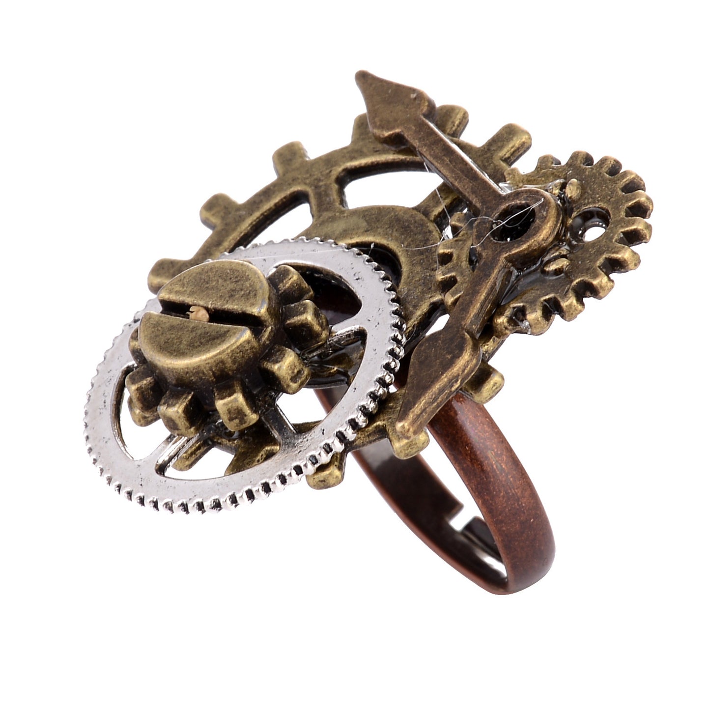 Anillo steampunk Gear