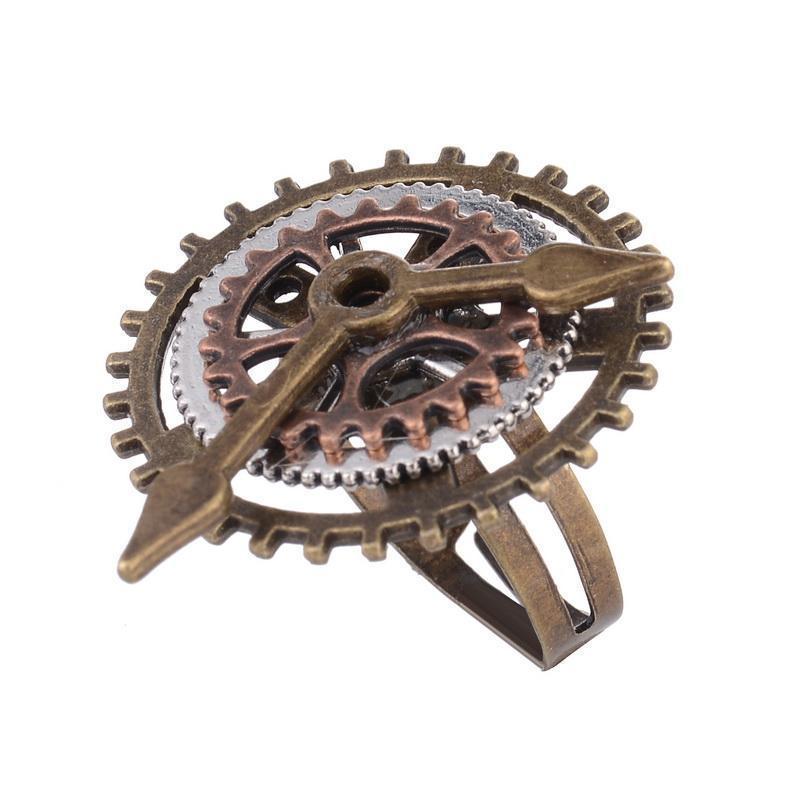 Anillo steampunk BoltBound