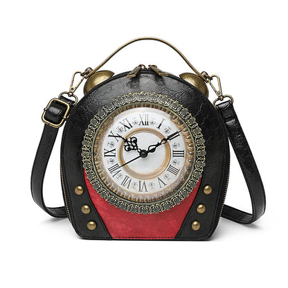 Bolso steampunk Reloj