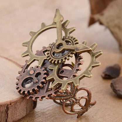 Anillo steampunk BoltBound