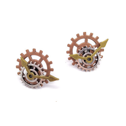 Pendientes steampunk Sidera