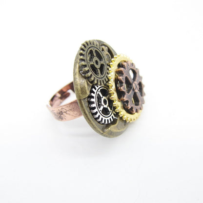 Anillo de dientes Steampunk