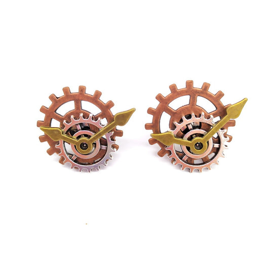 Pendientes steampunk Sidera