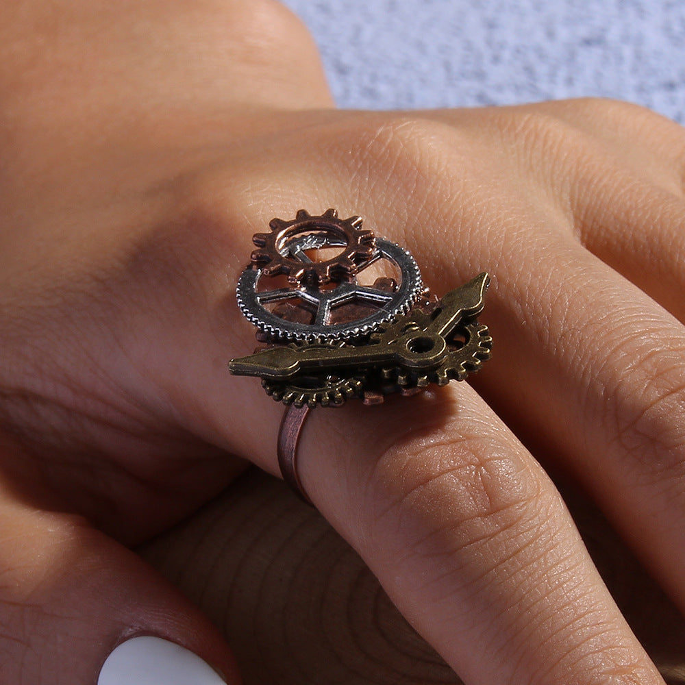 Anillo Retro Steampunk