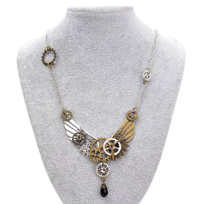 Colgante steampunk Alas