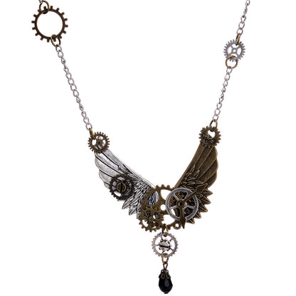 Colgante steampunk Alas