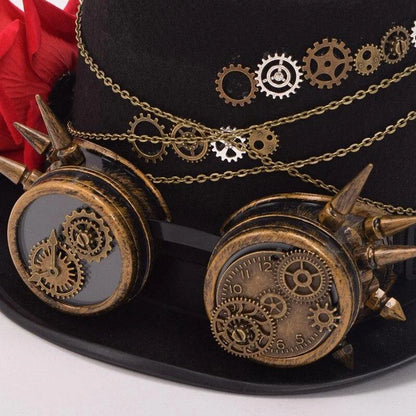 Sombrero Steampunk Lámpara